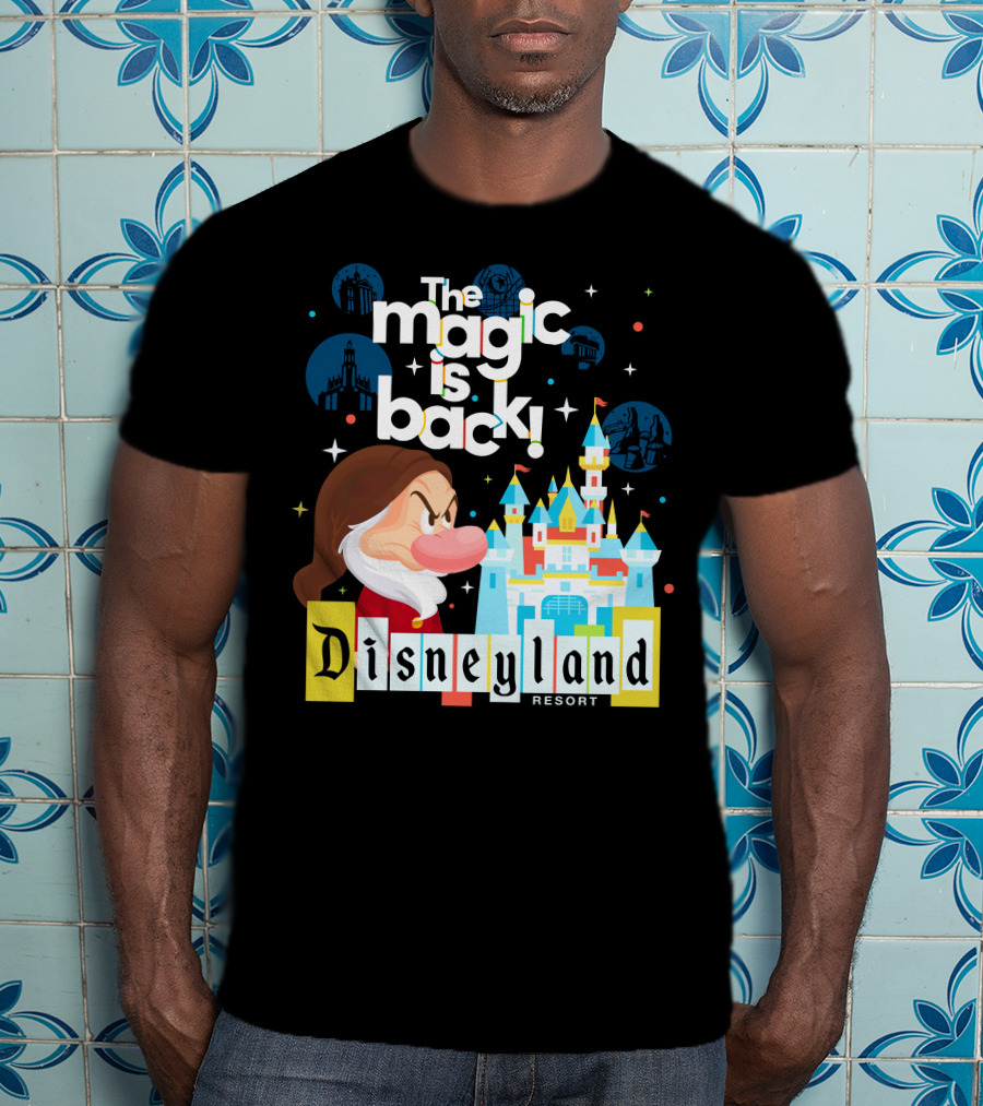The Magic Is Back Grumpy Disneyland Resort T-Shirt