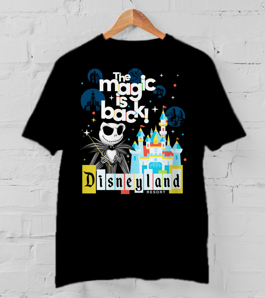 The Magic Is Back Jack Skellington Disneyland Resort T-Shirt