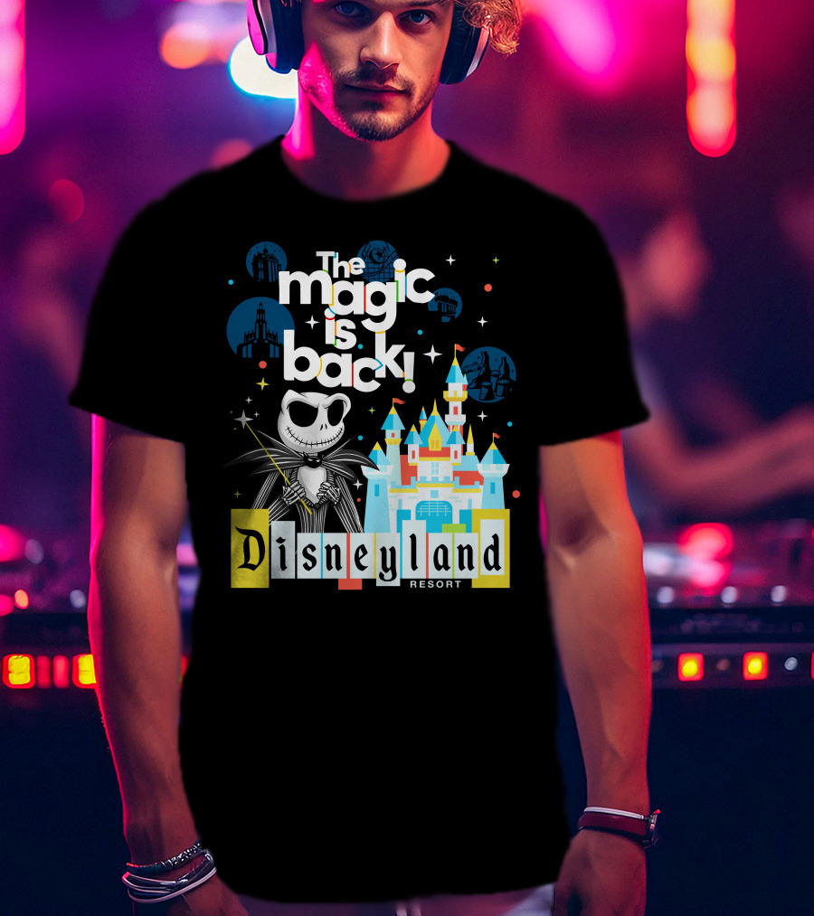 The Magic Is Back Jack Skellington Disneyland Resort T-Shirt