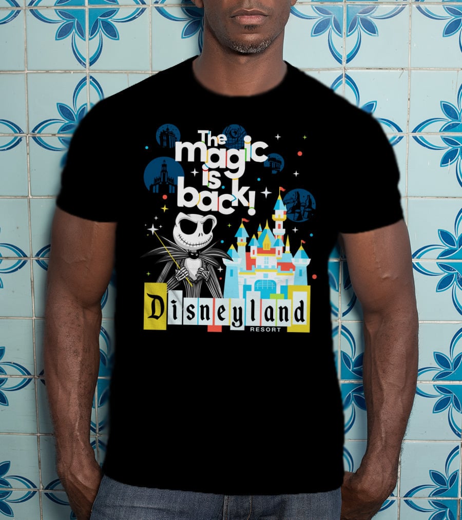 The Magic Is Back Jack Skellington Disneyland Resort T-Shirt