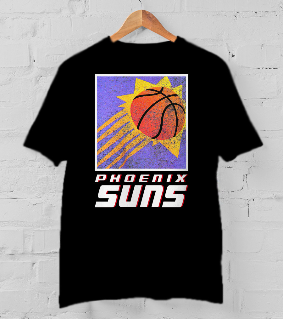 Phoenix Suns Basketball Vintage Style Retro T-Shirt