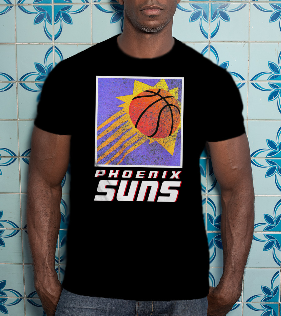 Phoenix Suns Basketball Vintage Style Retro T-Shirt