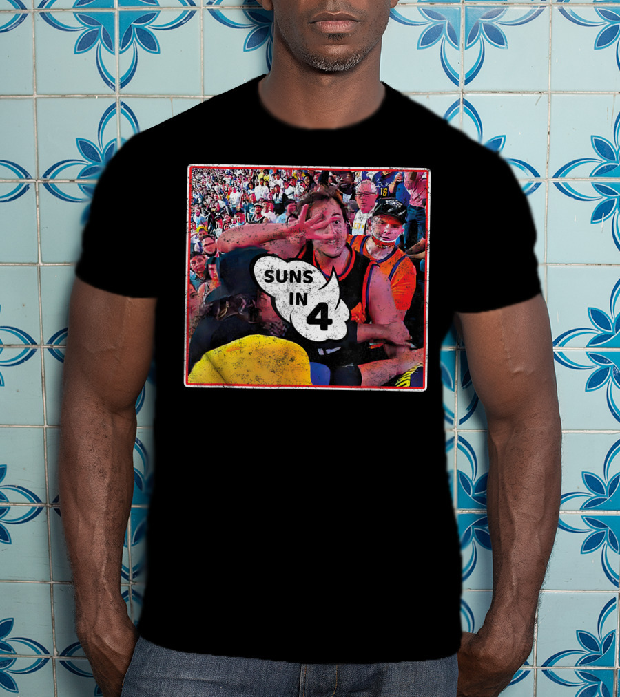 Suns In Four 4 Basketball Fan Celebration T-Shirt