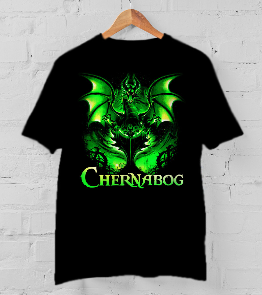 Chernabog Green Dragon Fantasy T-Shirt