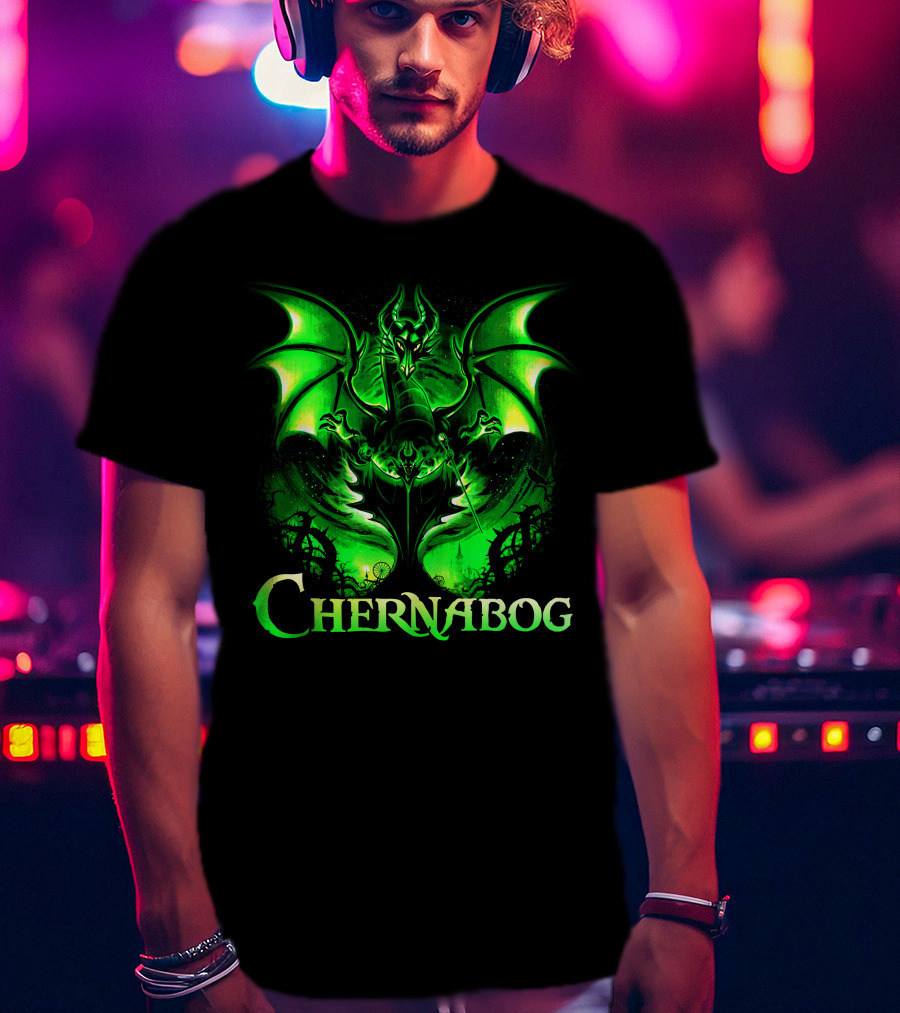 Chernabog Green Dragon Fantasy T-Shirt