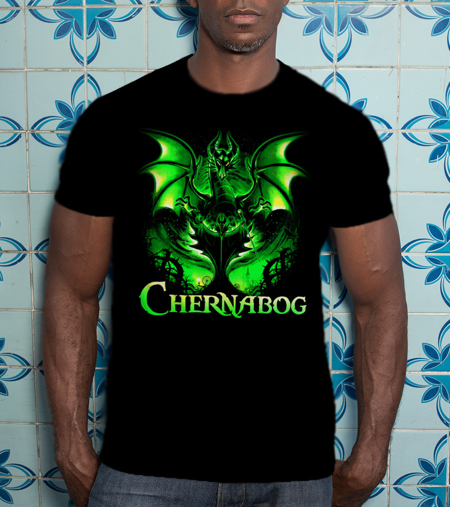 Chernabog Green Dragon Fantasy T-Shirt