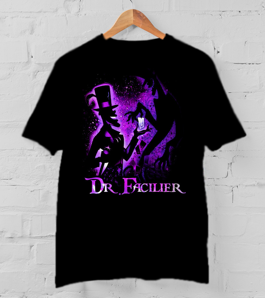 Dr. Facilier Purple Silhouette And Shadow T-Shirt