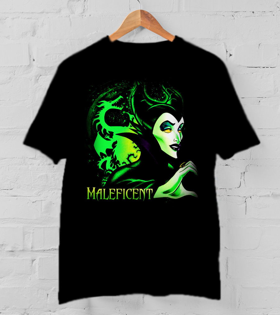 Maleficent 4 Green Dragon Iconic Character T-Shirt