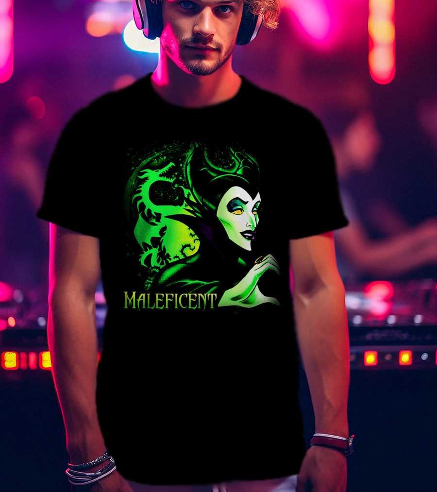 Maleficent 4 Green Dragon Iconic Character T-Shirt