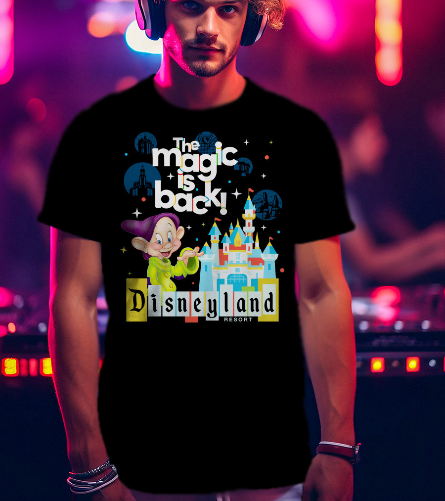 The Magic Is Back Dopey Disneyland Resort T-Shirt