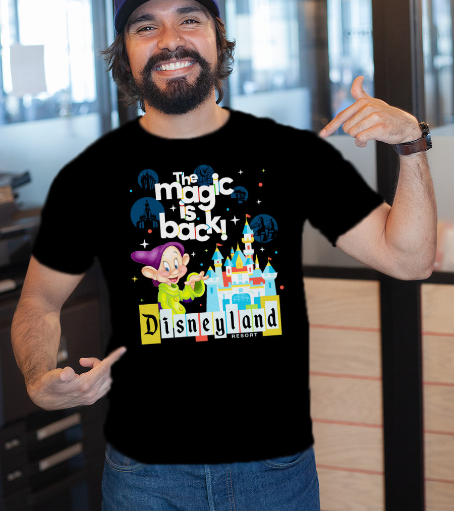 The Magic Is Back Dopey Disneyland Resort T-Shirt