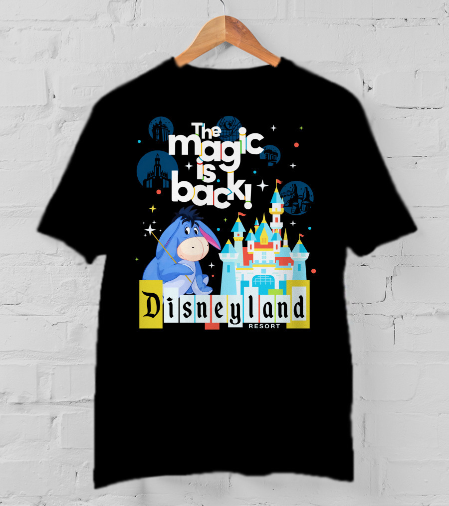 The Magic Is Back Disneyland Resort Eeyore T-Shirt