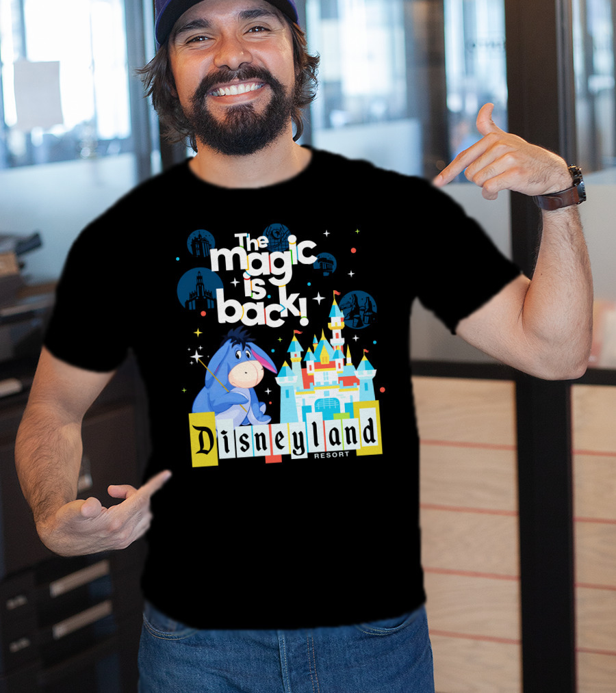The Magic Is Back Disneyland Resort Eeyore T-Shirt