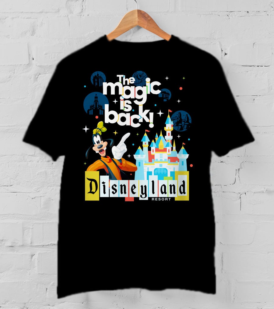 The Magic Is Back Goofy Disneyland Resort T-Shirt
