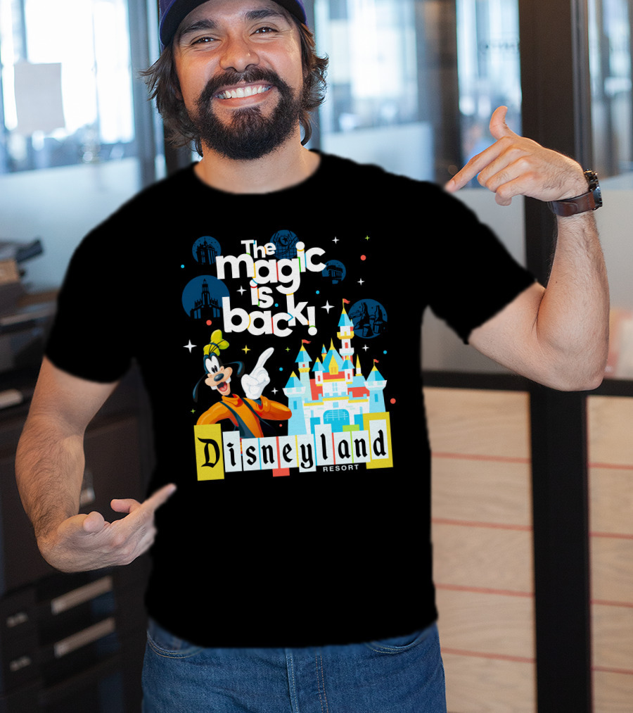 The Magic Is Back Goofy Disneyland Resort T-Shirt