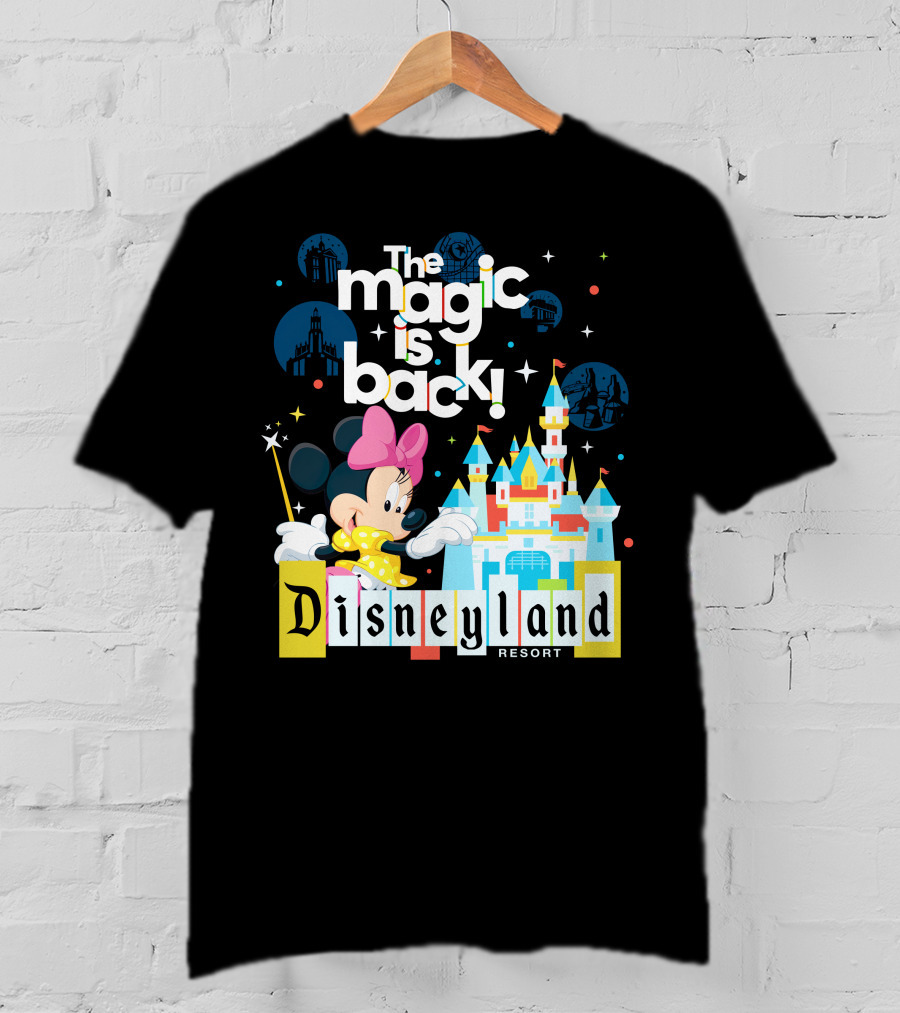 The Magic Is Back Minnie Disneyland Resort T-Shirt