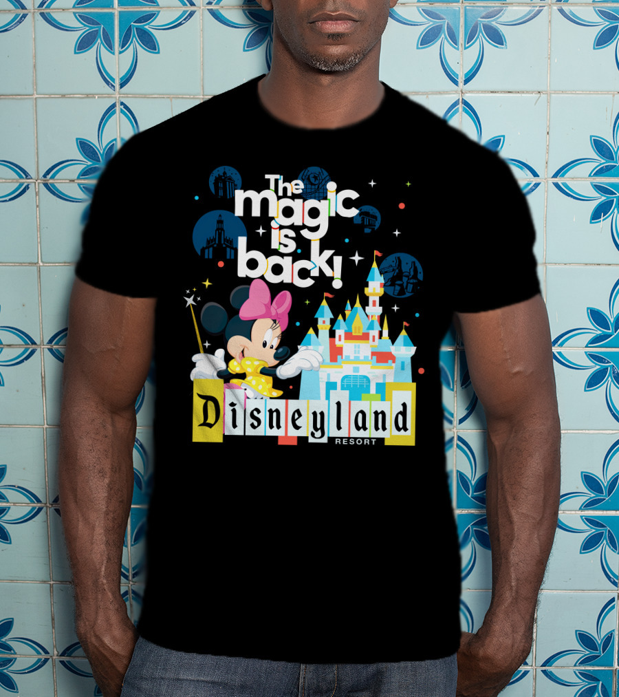 The Magic Is Back Minnie Disneyland Resort T-Shirt