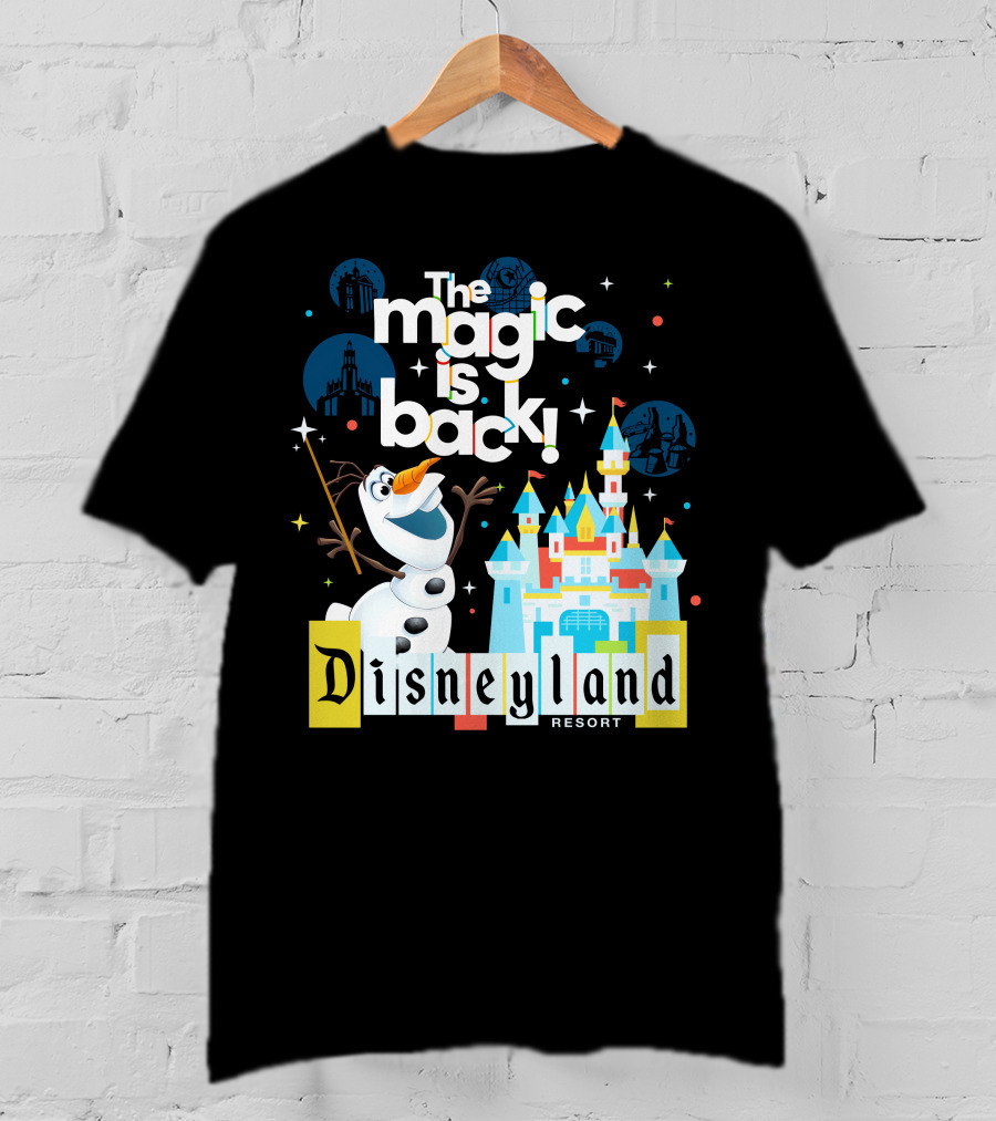 The Magic Is Back Olaf Disneyland Resort T-Shirt