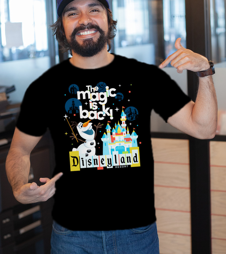 The Magic Is Back Olaf Disneyland Resort T-Shirt