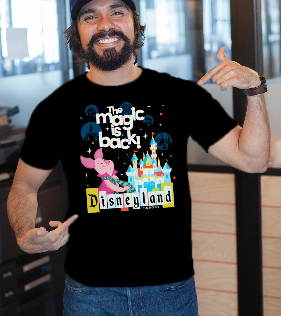The Magic Is Back Piglet Disneyland Resort T-Shirt