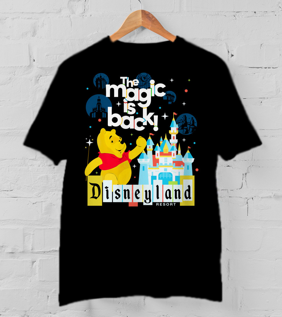 The Magic Is Back Pooh Disneyland Resort T-Shirt
