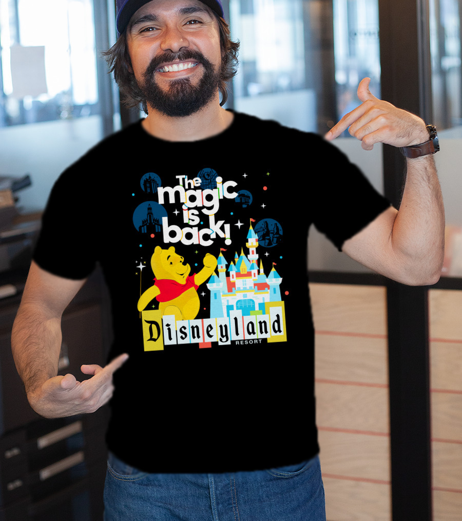 The Magic Is Back Pooh Disneyland Resort T-Shirt