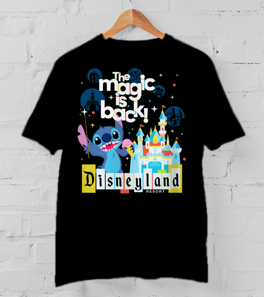 The Magic Is Back Stitch Disneyland Resort T-Shirt