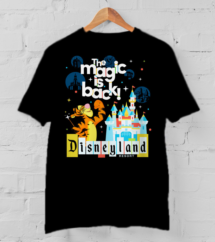 The Magic Is Back Tigger Disneyland Resort T-Shirt