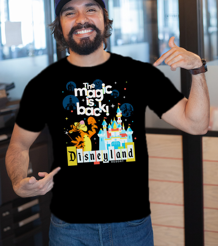 The Magic Is Back Tigger Disneyland Resort T-Shirt