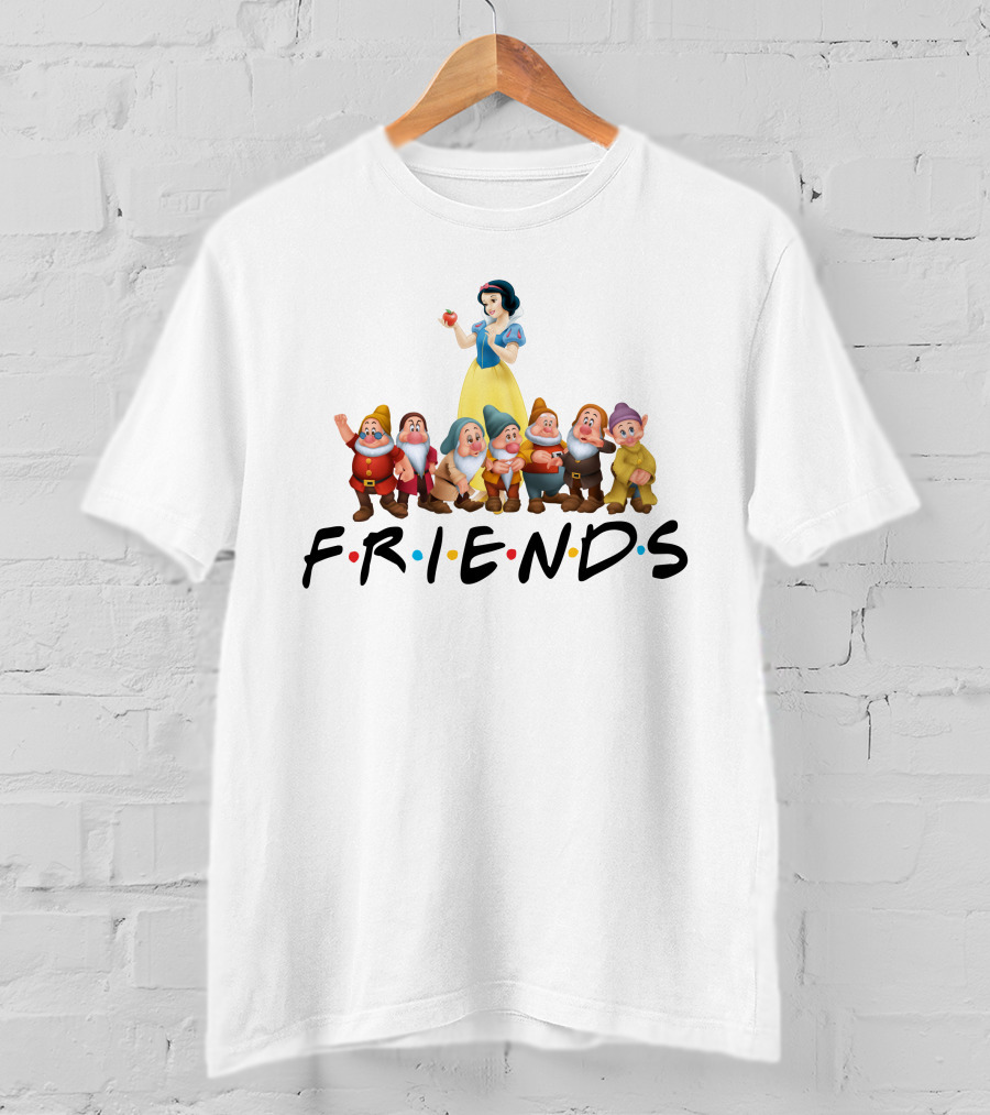 Disney Snow White And The Seven Dwarfs Friends T-Shirt
