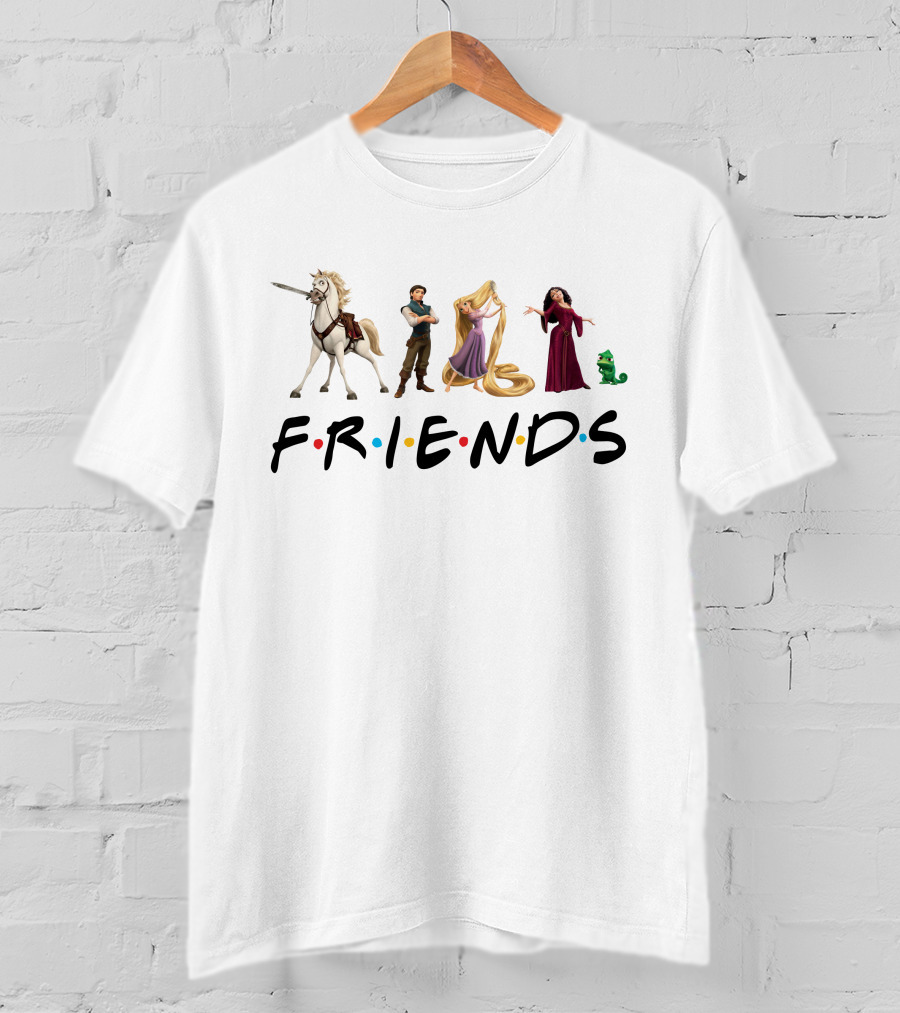 Tangled Friends Characters Inspired T-Shirt