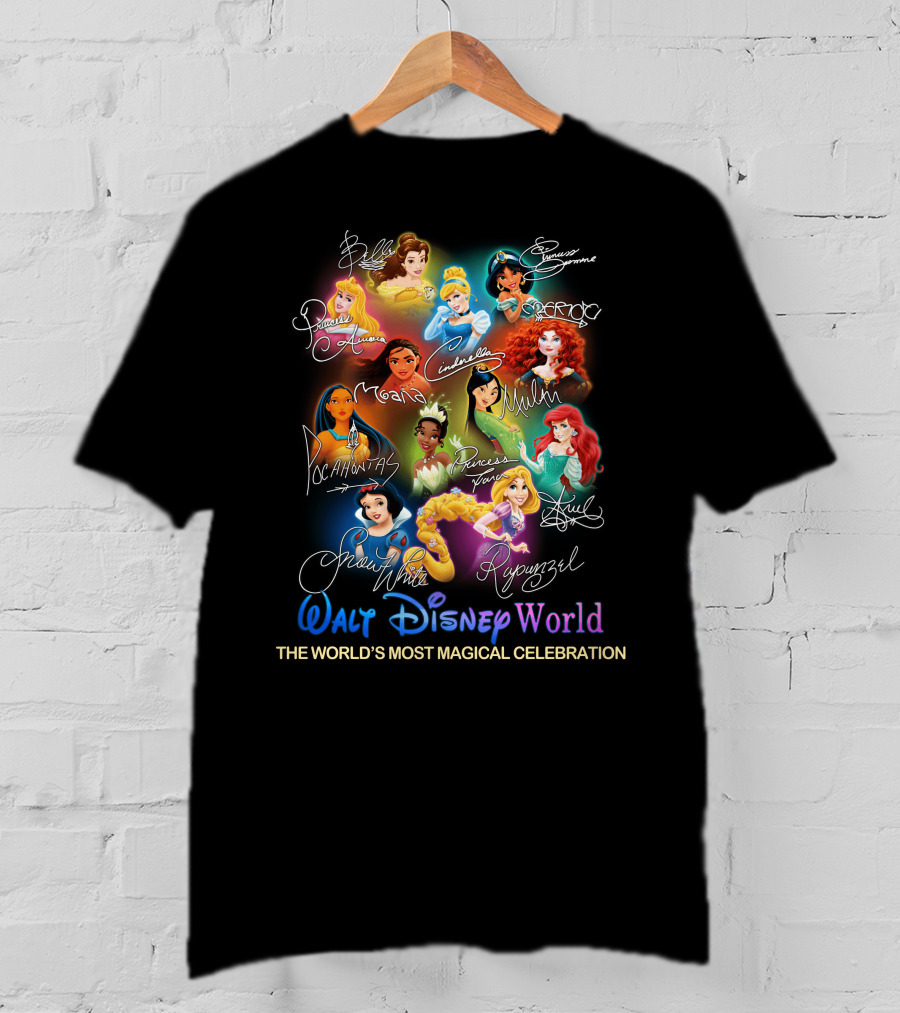 Walt Disney World Princess Celebration The World's Most Magical Celebration T-Shirt