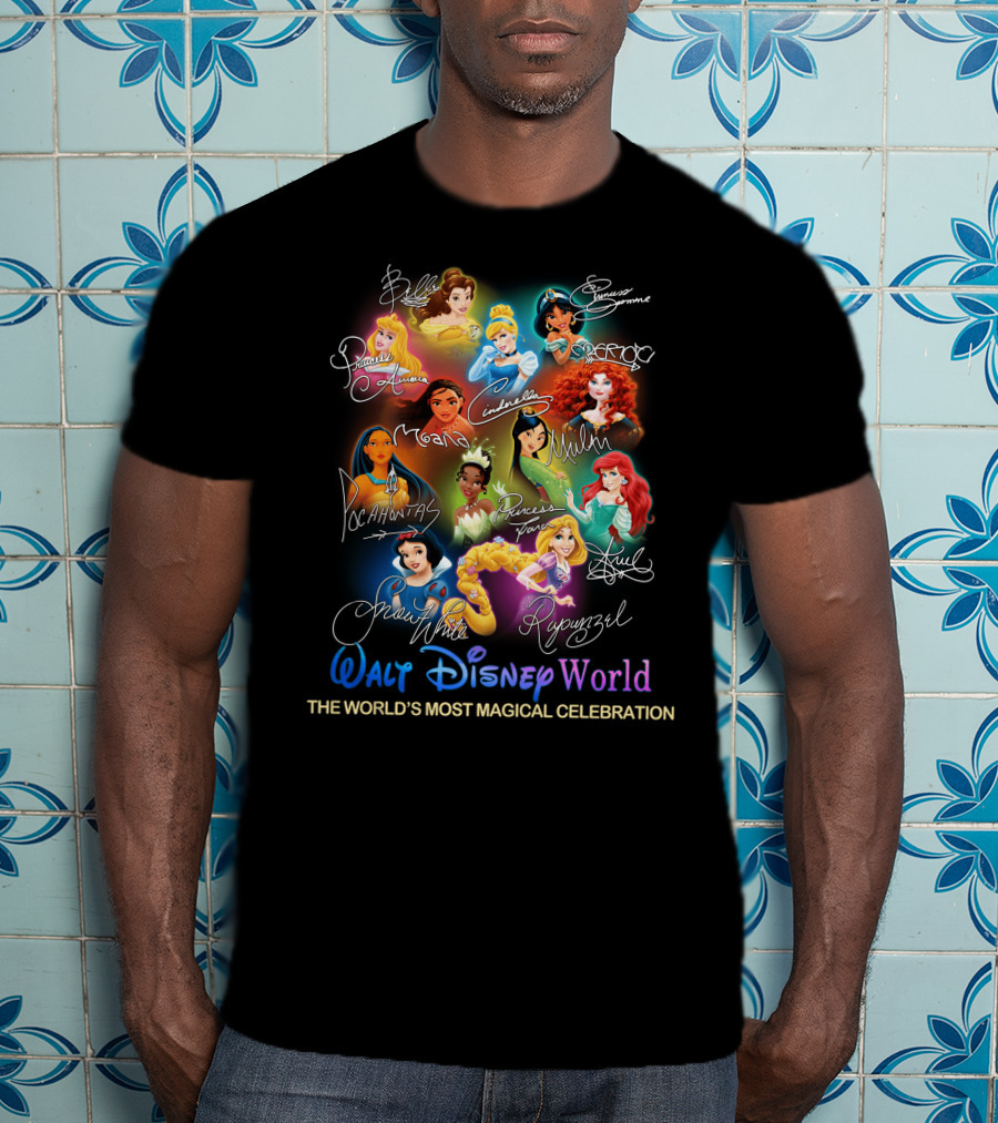 Walt Disney World Princess Celebration The World's Most Magical Celebration T-Shirt