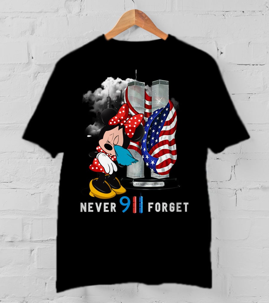 Never Forget Minnie 911 Tribute T-Shirt