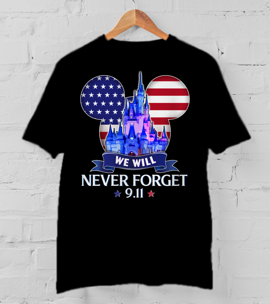 Castle We Will Never Forget 9.11 T-Shirt