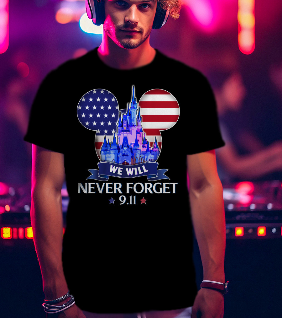 Castle We Will Never Forget 9.11 T-Shirt