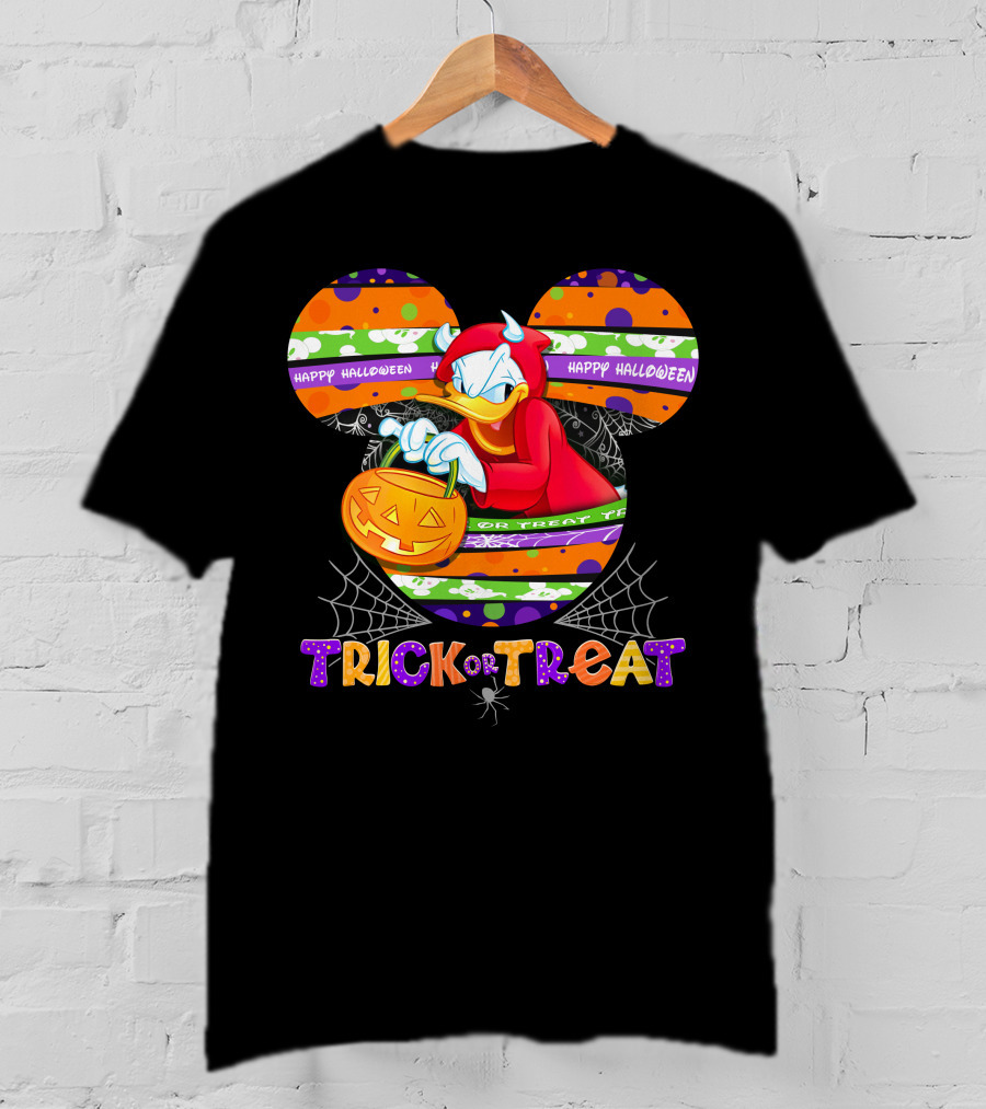 Happy Halloween Donald Trick Or Treat T-Shirt