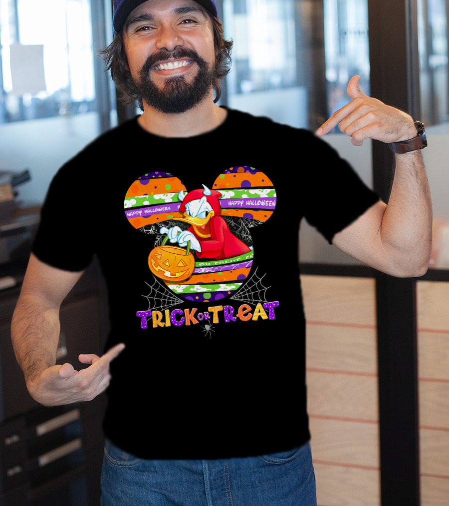 Happy Halloween Donald Trick Or Treat T-Shirt