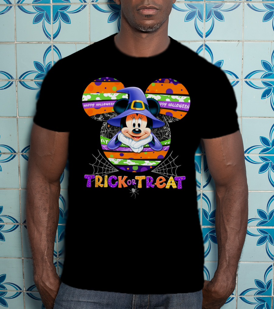 Minnie Happy Halloween Trick Or Treat T-Shirt
