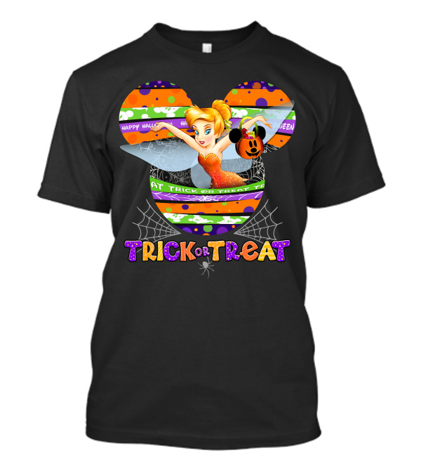 Tinker Bell Trick Or Treat Halloween T-Shirt