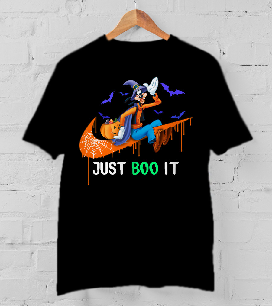Just Boo It Goofy Halloween Nike T-Shirt