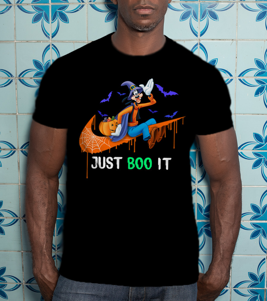 Just Boo It Goofy Halloween Nike T-Shirt