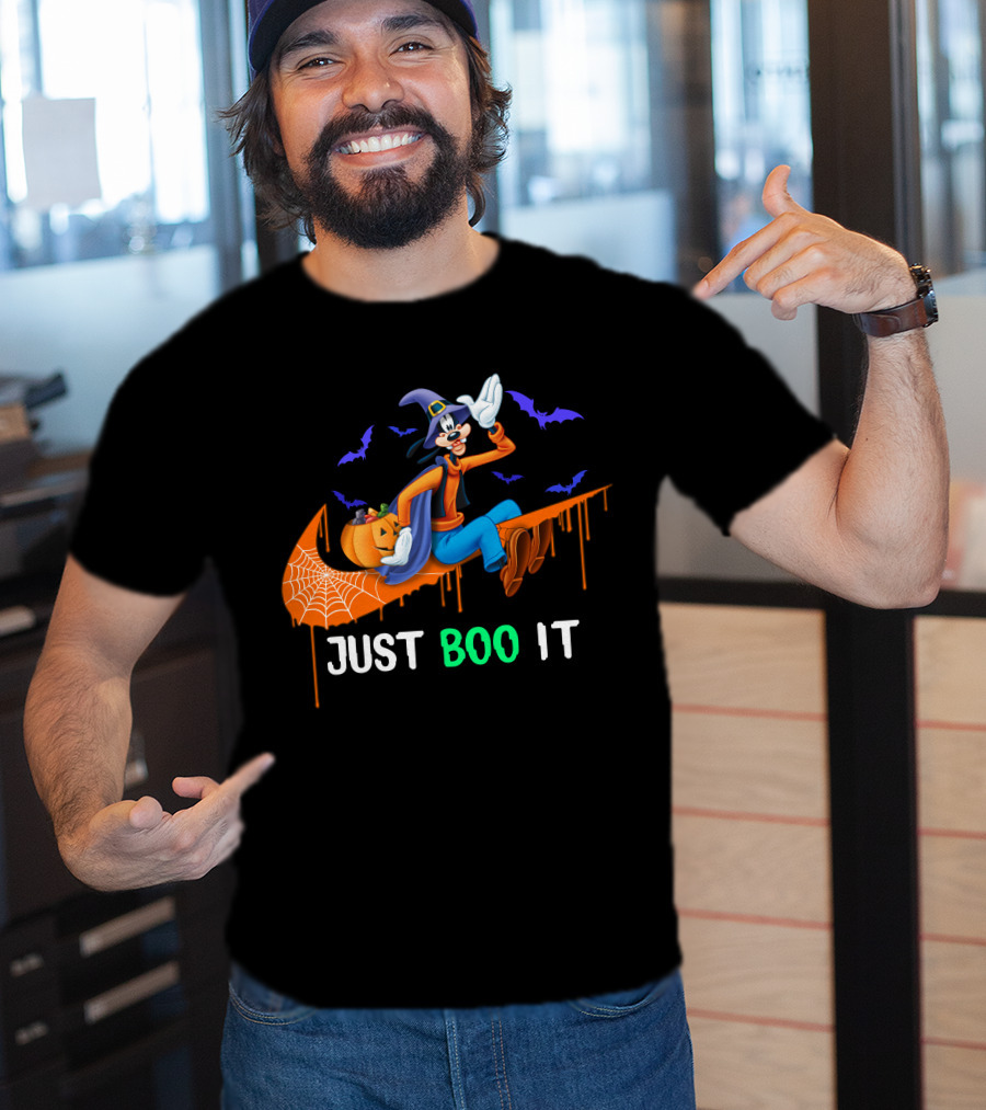 Just Boo It Goofy Halloween Nike T-Shirt