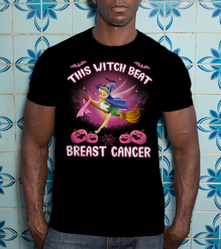 This Witch Beat Breast Cancer Tinker Bell T-Shirt