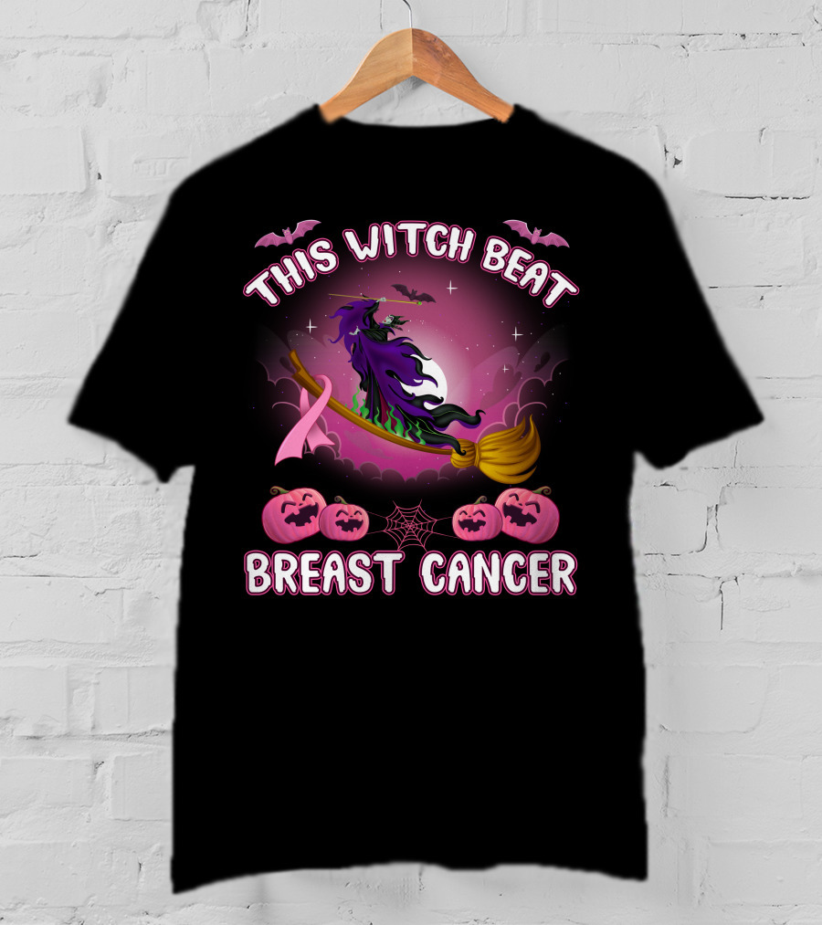 This Witch Beat Breast Cancer Maleficient T-Shirt