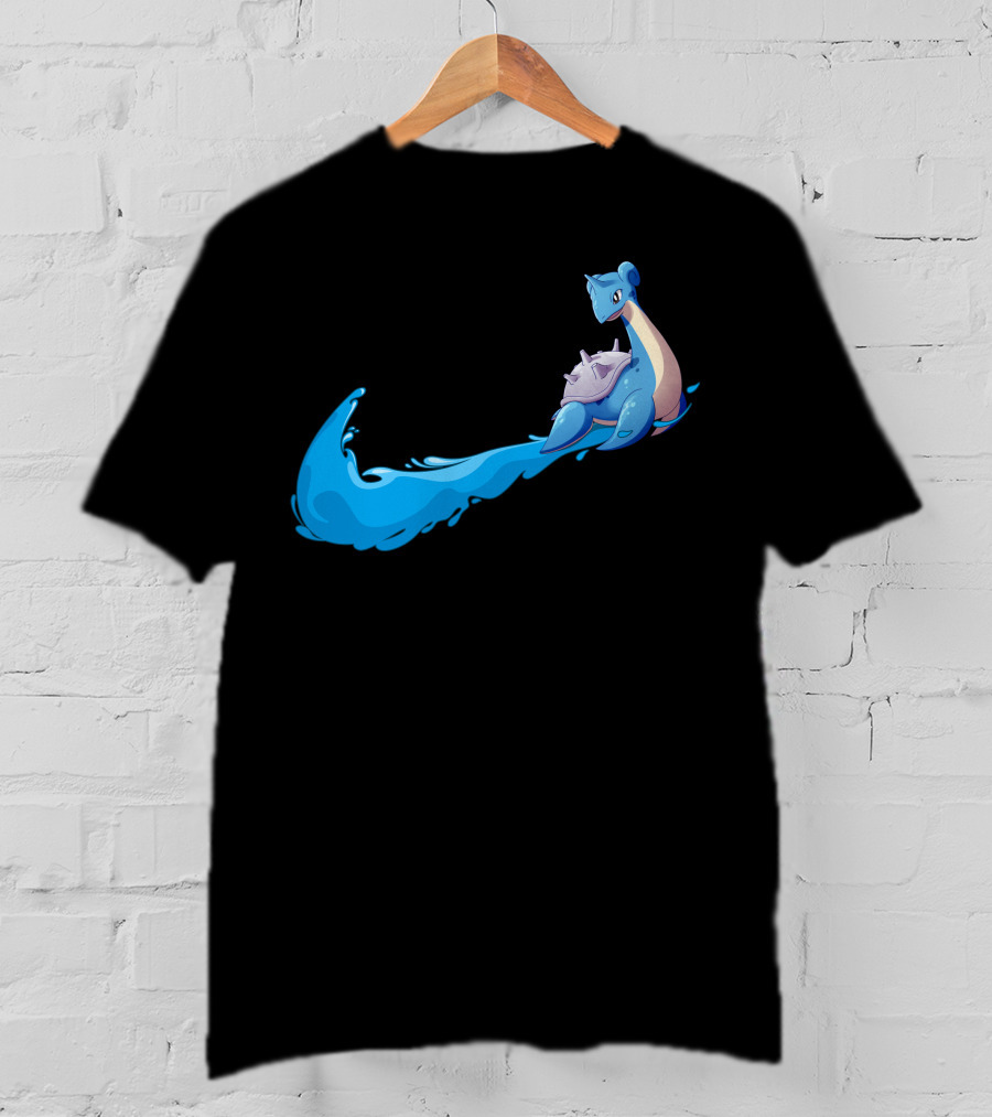 Lapras Water-Type Pokémon Splash T-Shirt