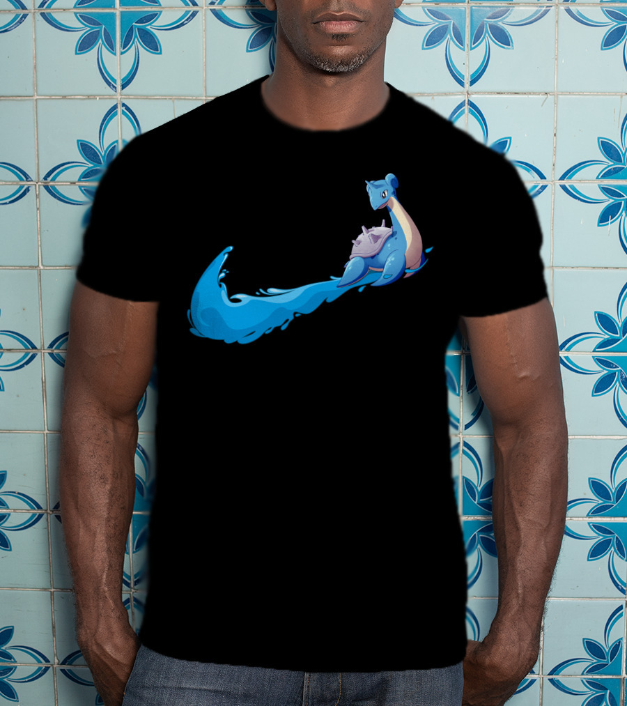 Lapras Water-Type Pokémon Splash T-Shirt
