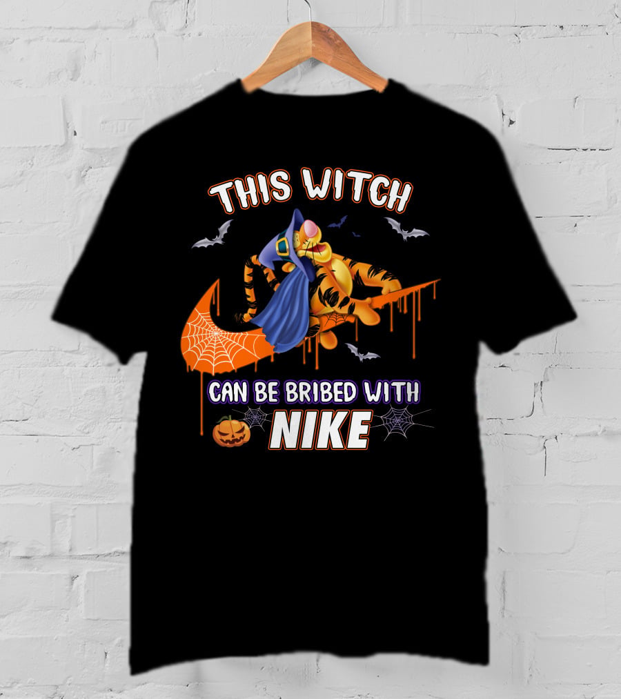This Witch Can Be Bribed With Nike Tigger T-Shirt