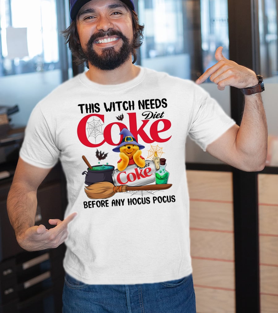 This Witch Needs Diet Coke Before Any Hocus Pocus T-Shirt