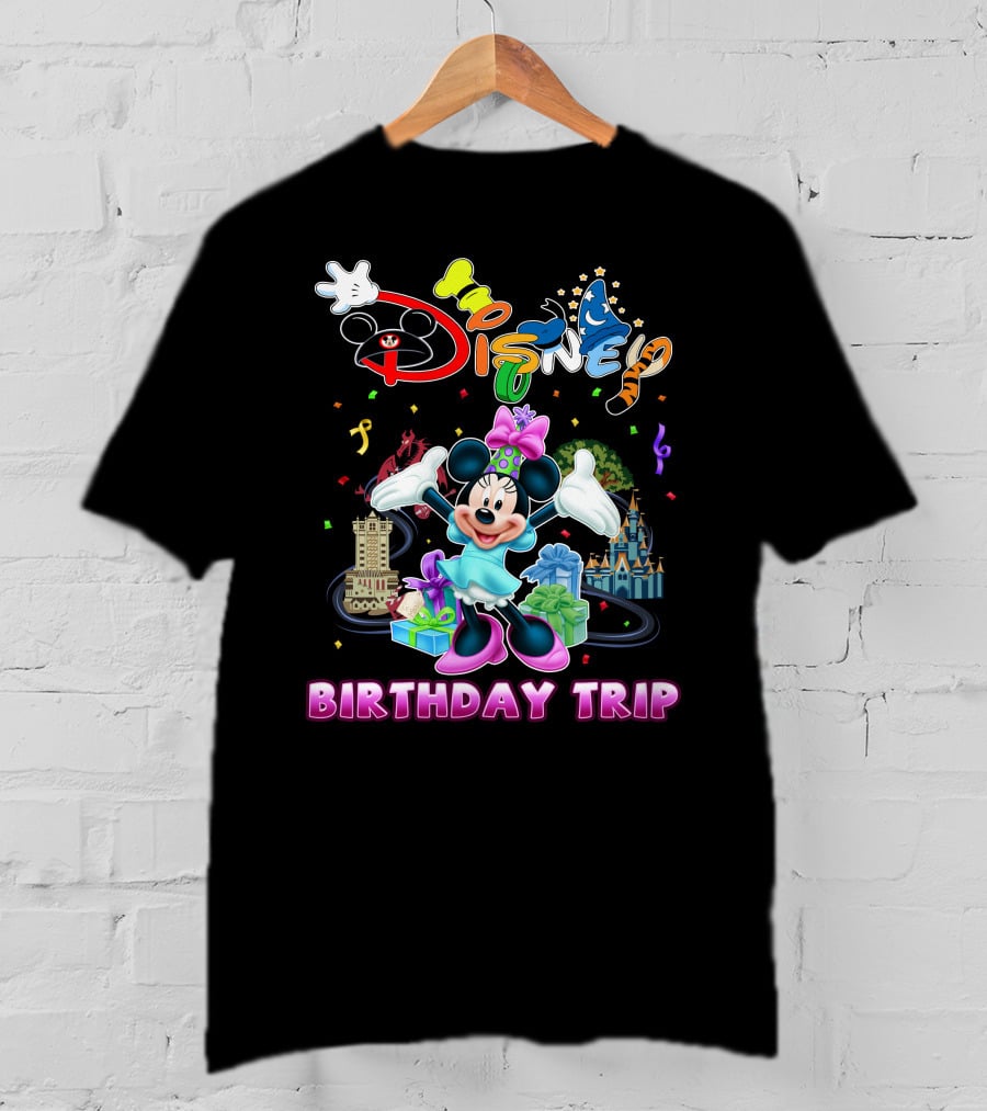 Minnie Disney Birthday Trip T-Shirt